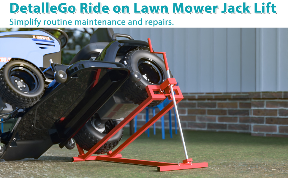 Ride on Lawn Mower Jack Lift